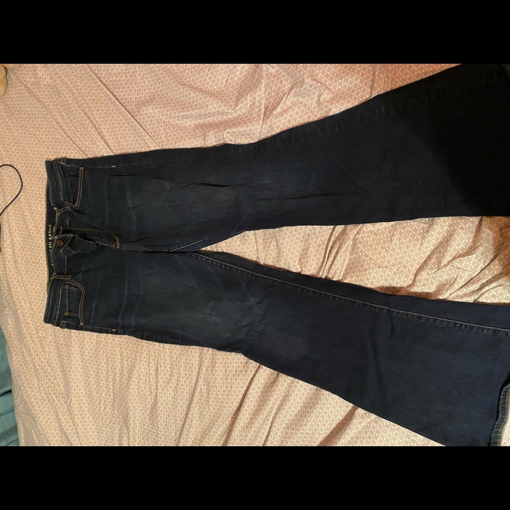 American highest rise flare jeans